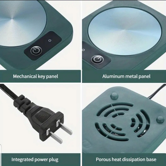 Pink Coffee Mug Warmer - Rectangular - Picture 3 of 13